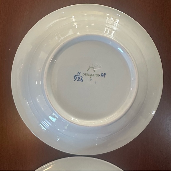 2 : Royal Copenhagen Denmark Handpainted Tranquebar Blue Soup Cereal Bowl - Picture 5 of 8